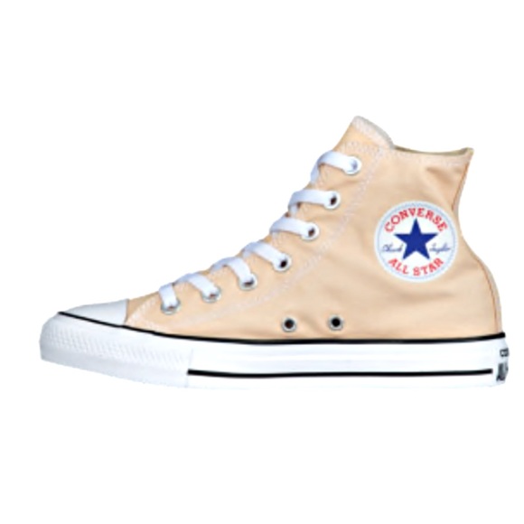 Converse Shoes - Converse High Top Sneakers Raw Ginger SZ 7.5